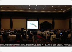 科晶聯(lián)盟-美國MTI參加美國 2012 鋰電討論會(huì)  Lithium Battery Power 2012, Booth#126, Dec. 4 - 5, 2012, Las Vegas, NV, USA