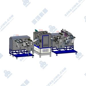 電動(dòng)加熱對輥機(jī)+輥機(jī)收放卷裝置
